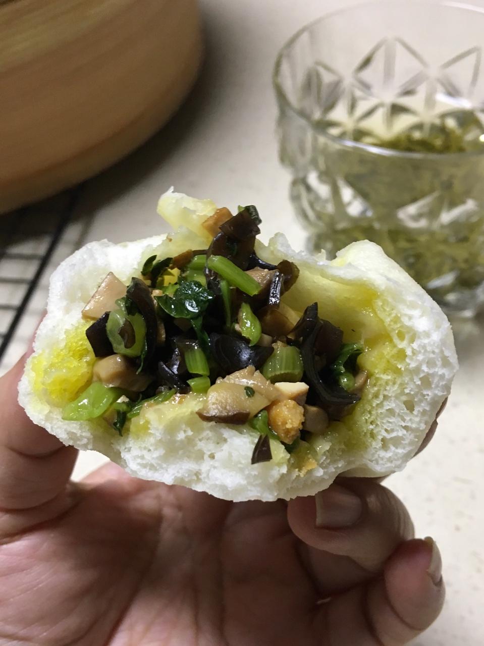 手工包子（肚脐包）