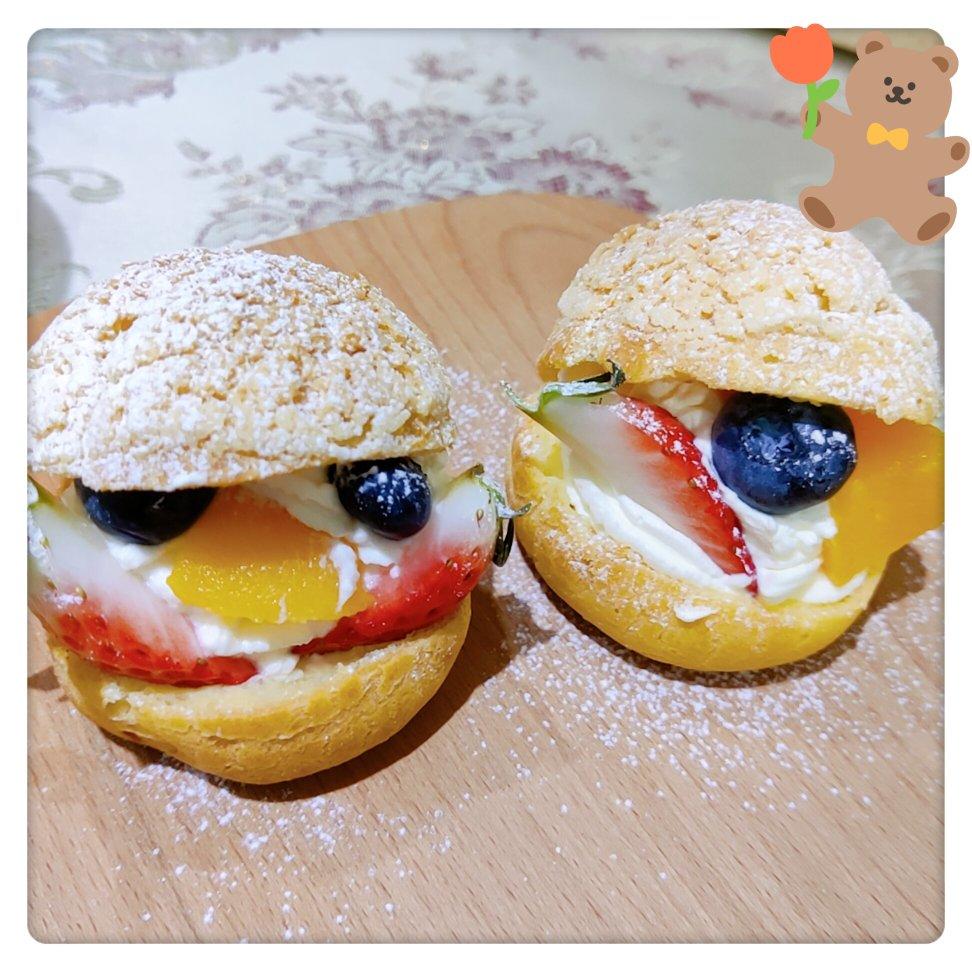 十分美味的酥皮泡芙