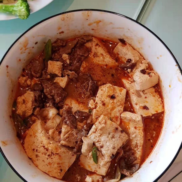 牛肉烧豆腐