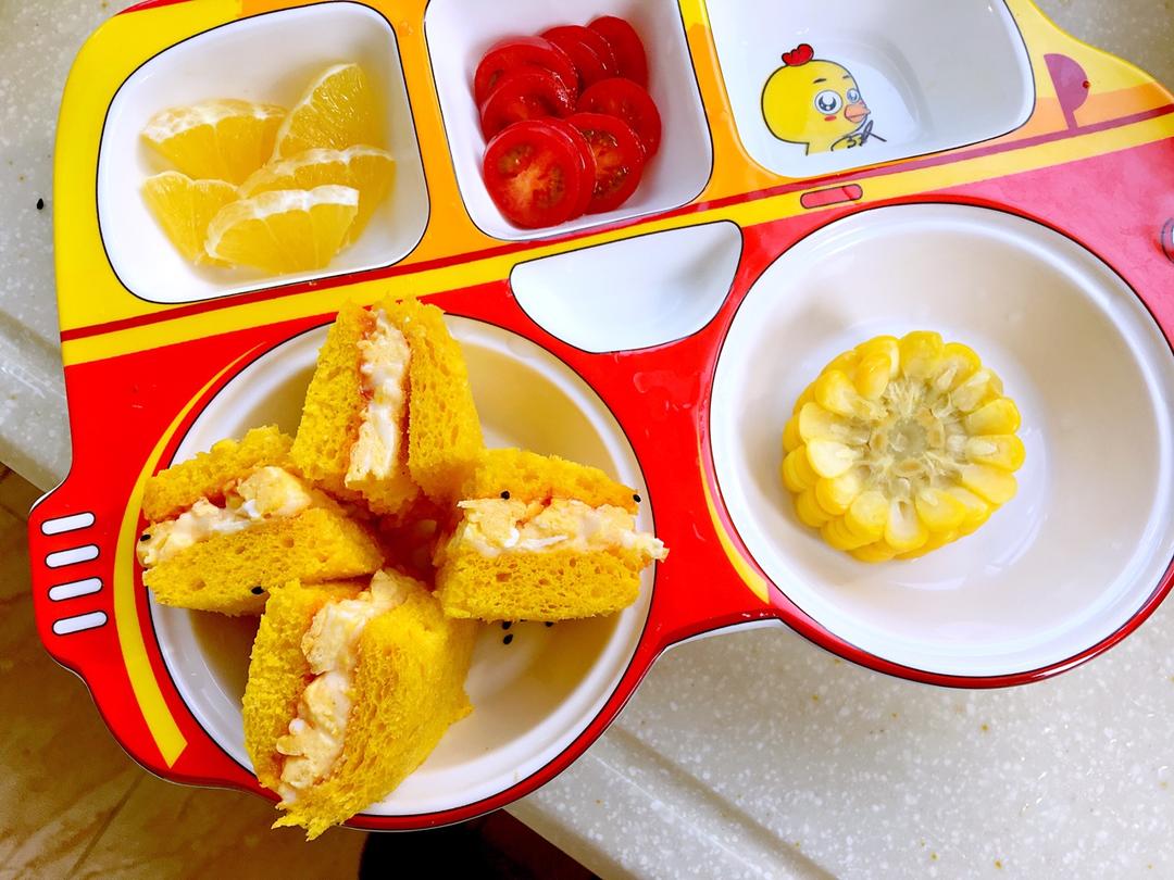 100%中种轻奢侈南瓜吐司