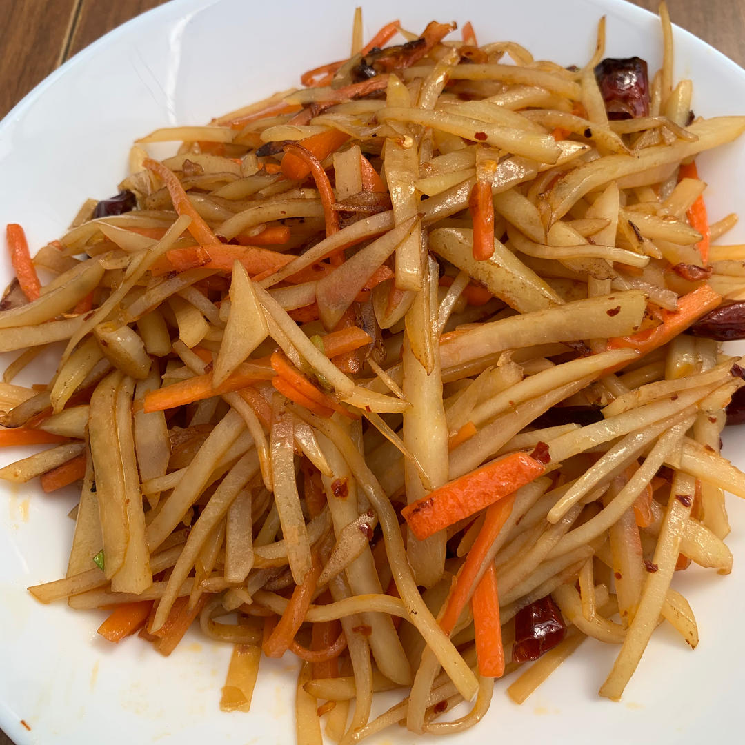 脆炒土豆丝