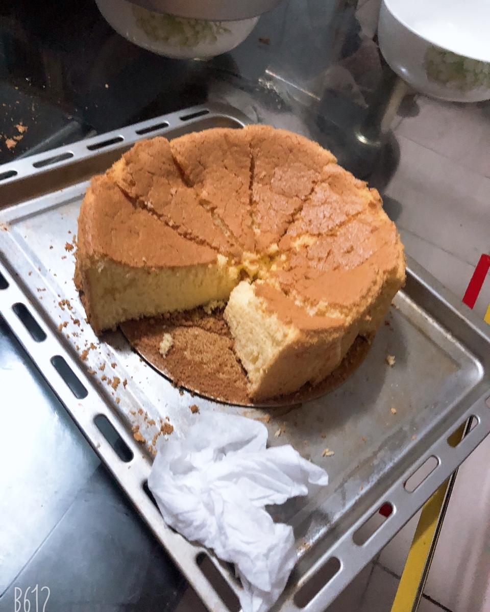 视频菜谱:原味戚风蛋糕8寸戚风蛋糕不裂