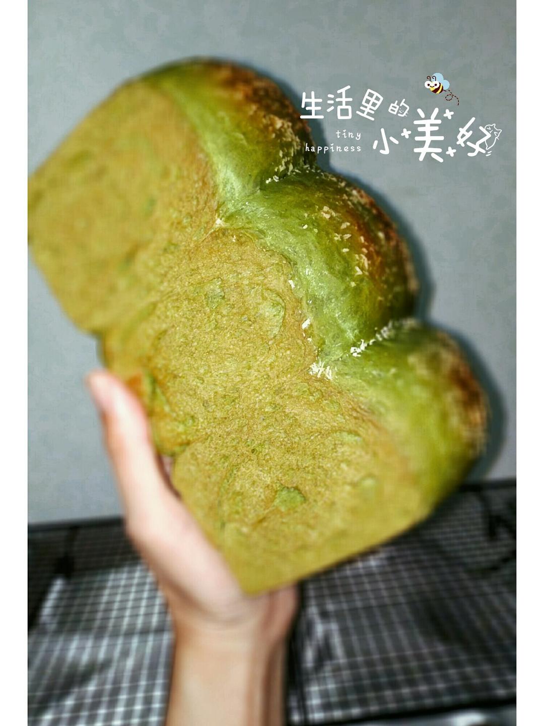 菠菜椰蓉吐司
