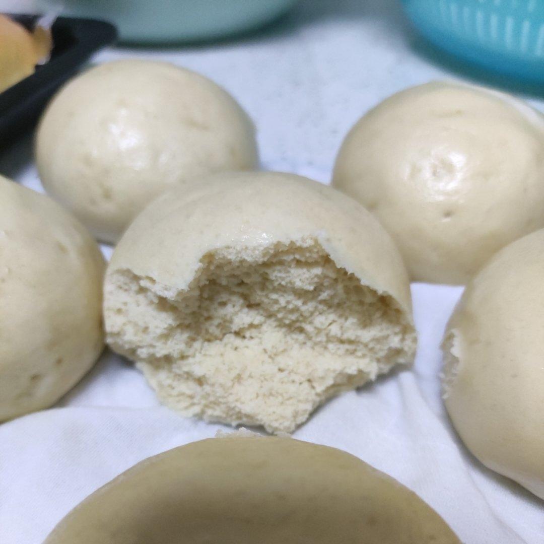 山东呛面馒头～一层一层的剥开，享受纯手工的美味