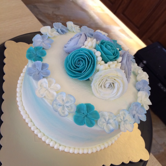 韩式裱花—学生作品