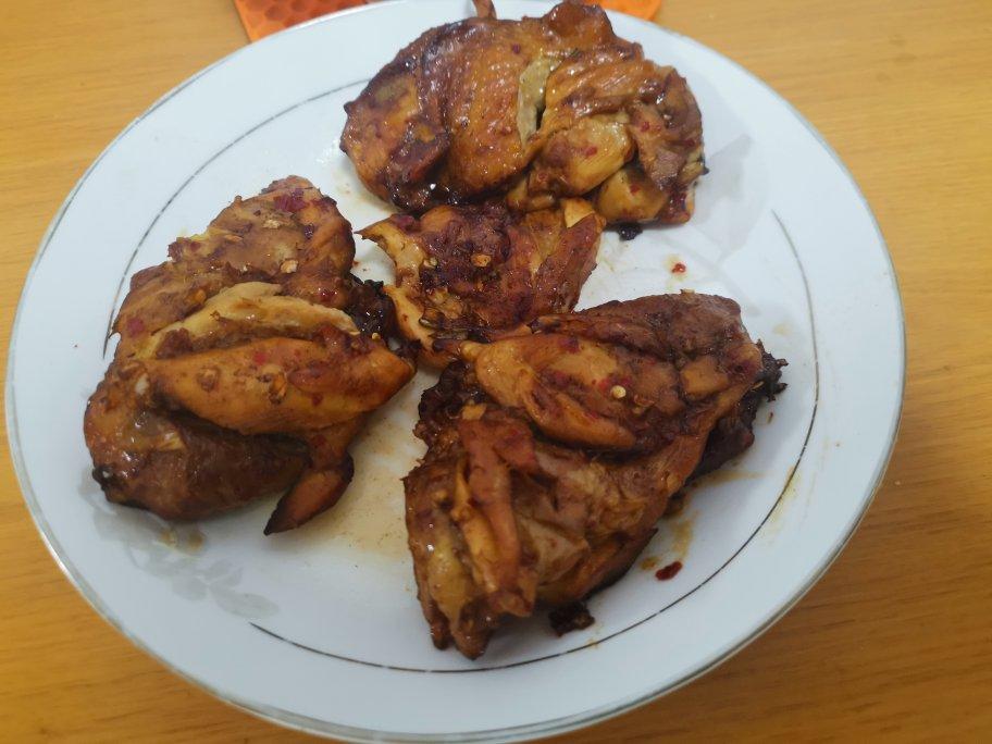 外焦里嫩烤鸡腿「烤箱版」