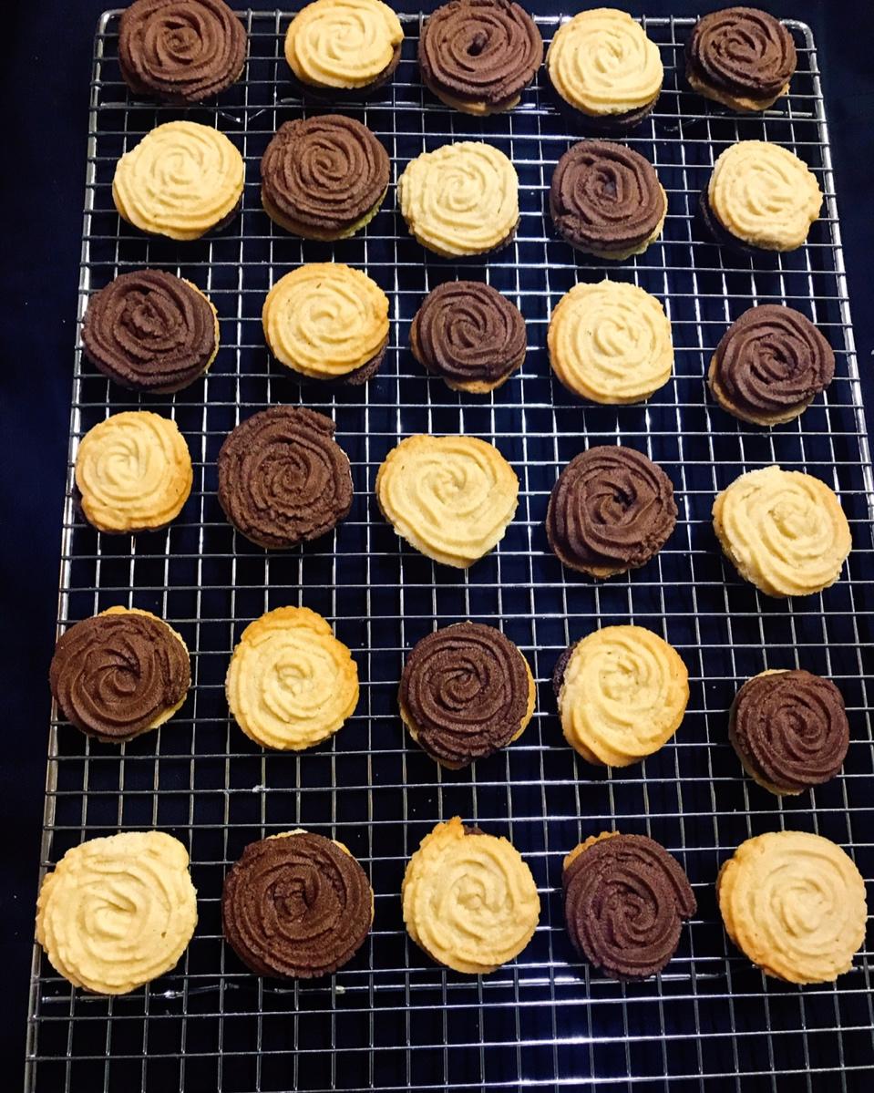 零失败花纹超级立体的黄油曲奇