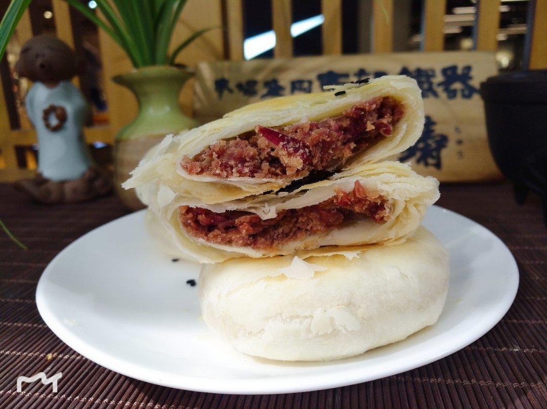 玫瑰鲜花饼