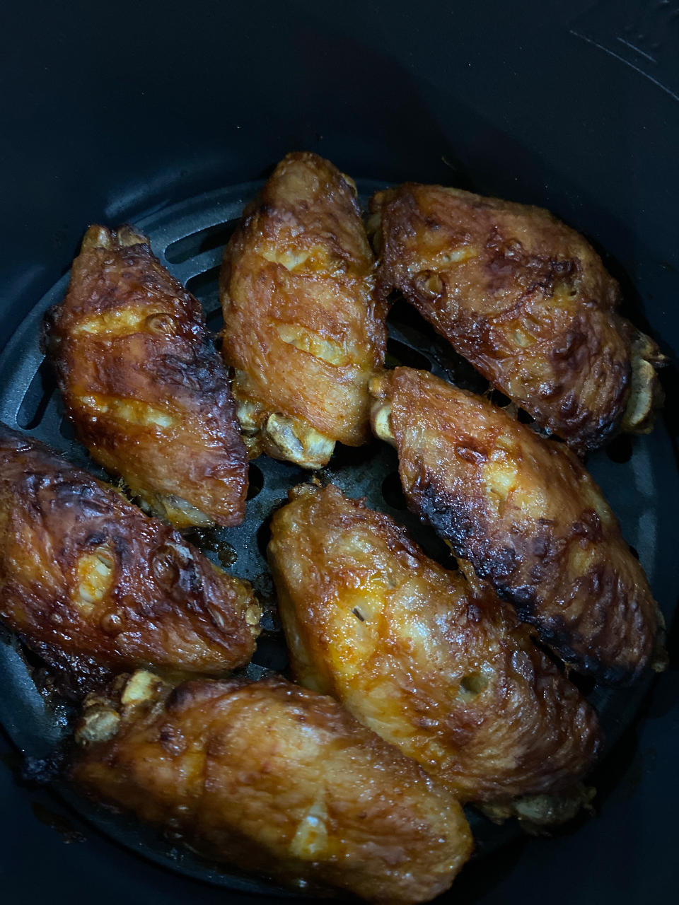 空气炸锅：奥尔良烤鸡翅