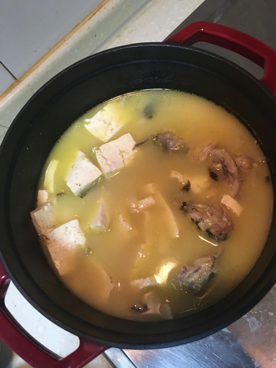 黄刺鱼炖豆腐