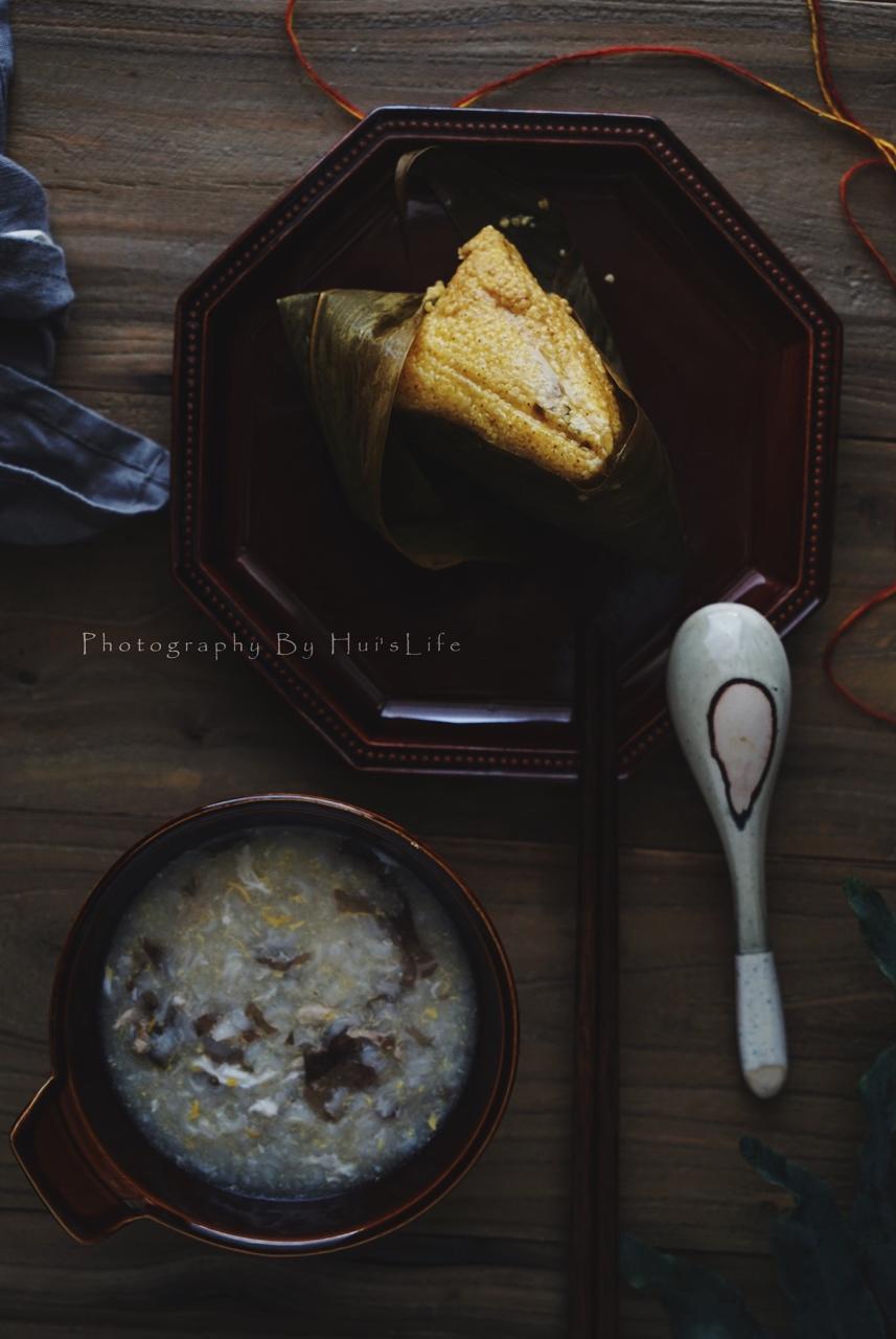紫菜鸡蛋粥