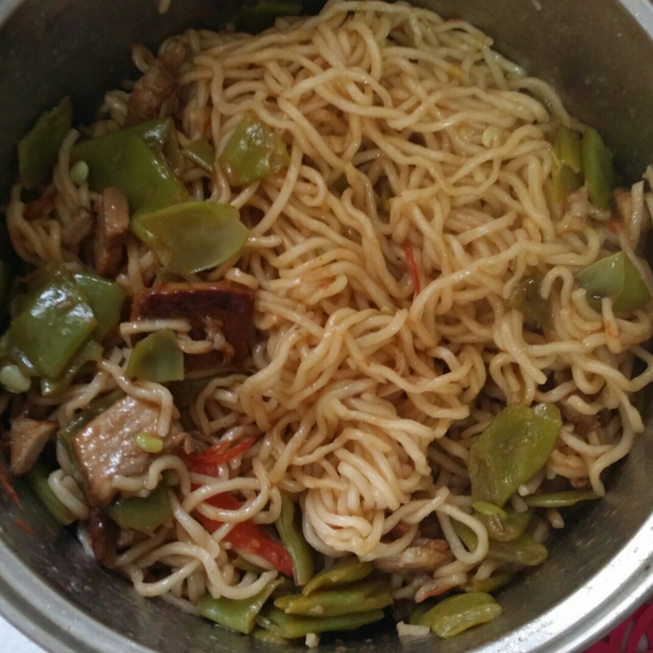 豆角焖面