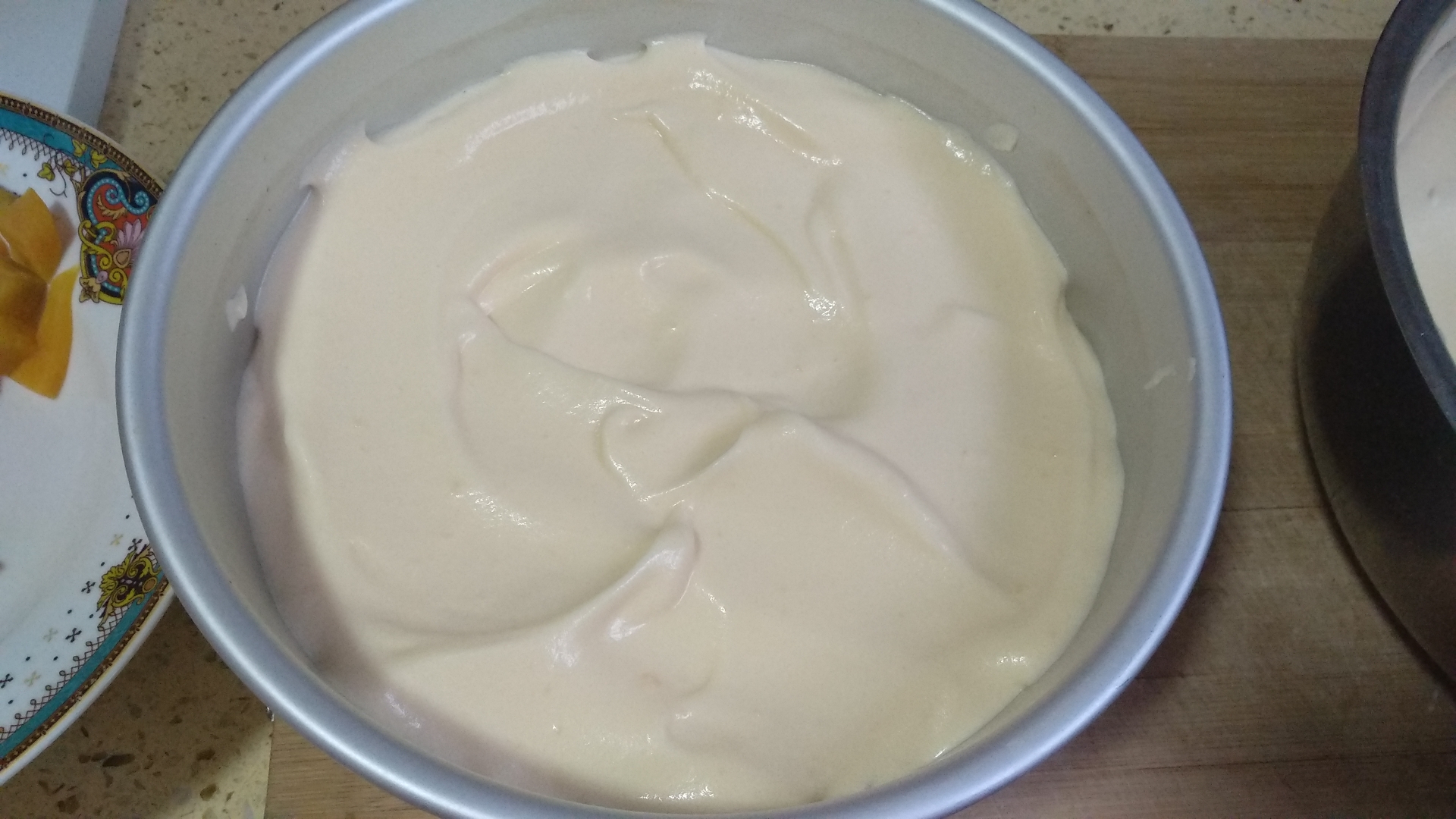 红薯粒戚风蛋糕（8寸低糖低油版）的做法 步骤19