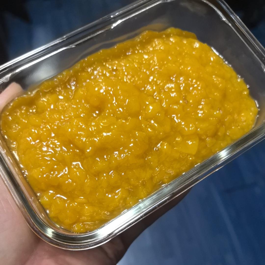 黄桃罐头变成【黄桃果酱】