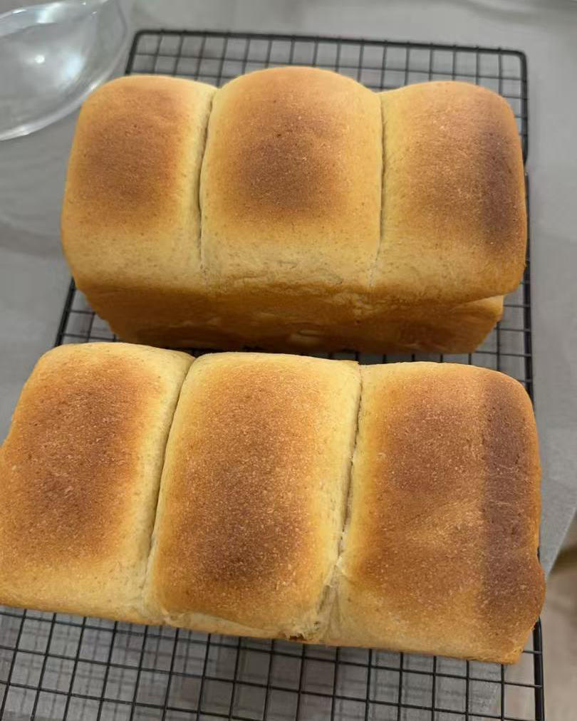 全家都爱吃的健康全麦吐司，新手也能做