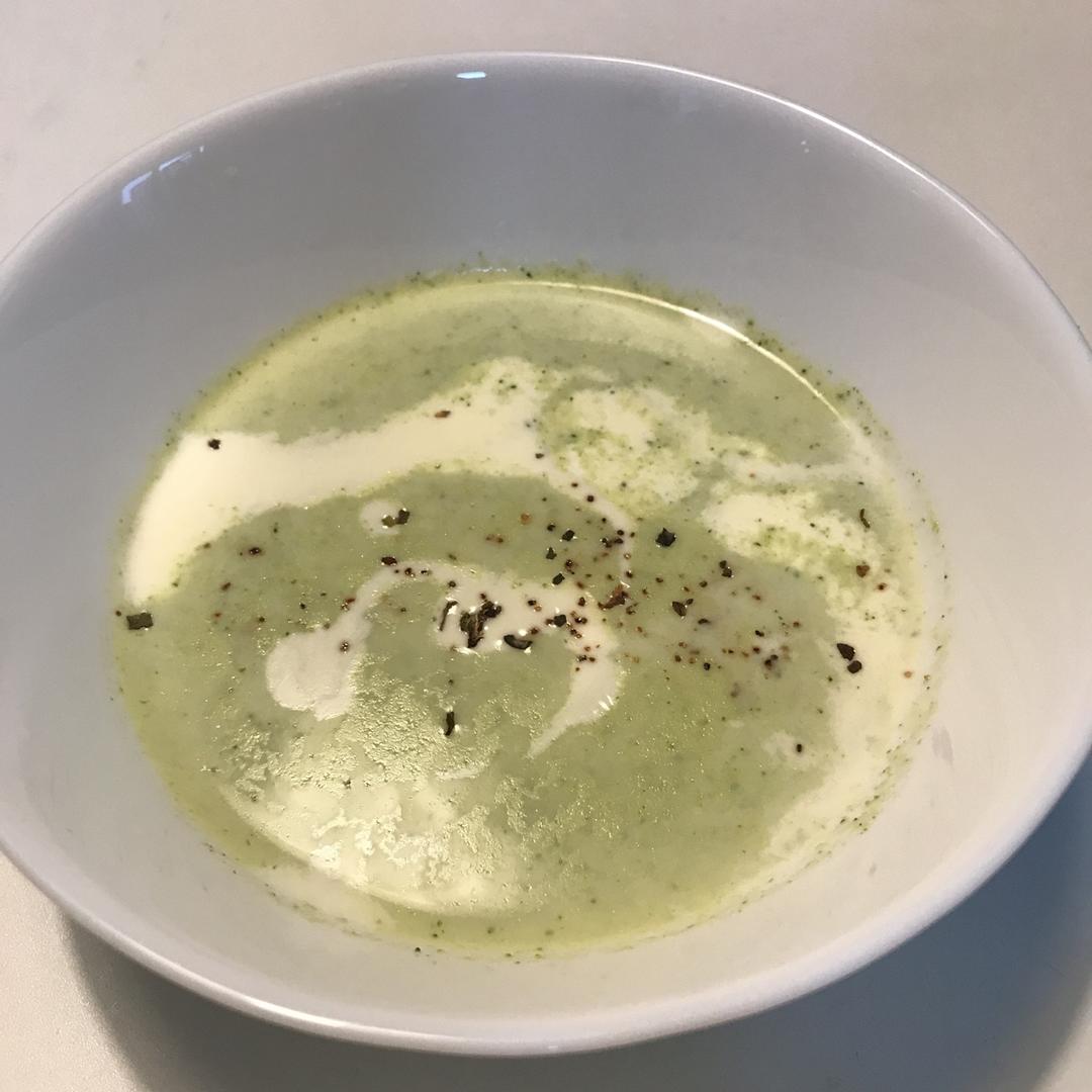 西式花椰菜浓汤