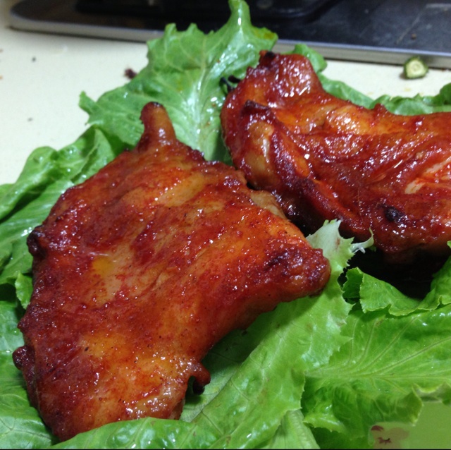 新奥尔良烤鸡腿