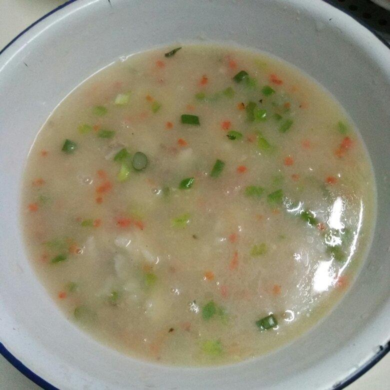 凉了也不会坨在一起的疙瘩汤