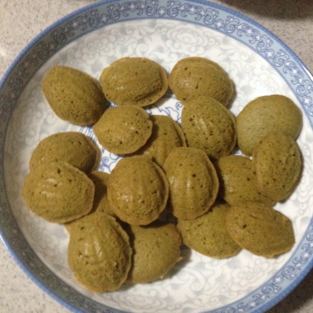 抹茶玛德琳蛋糕
