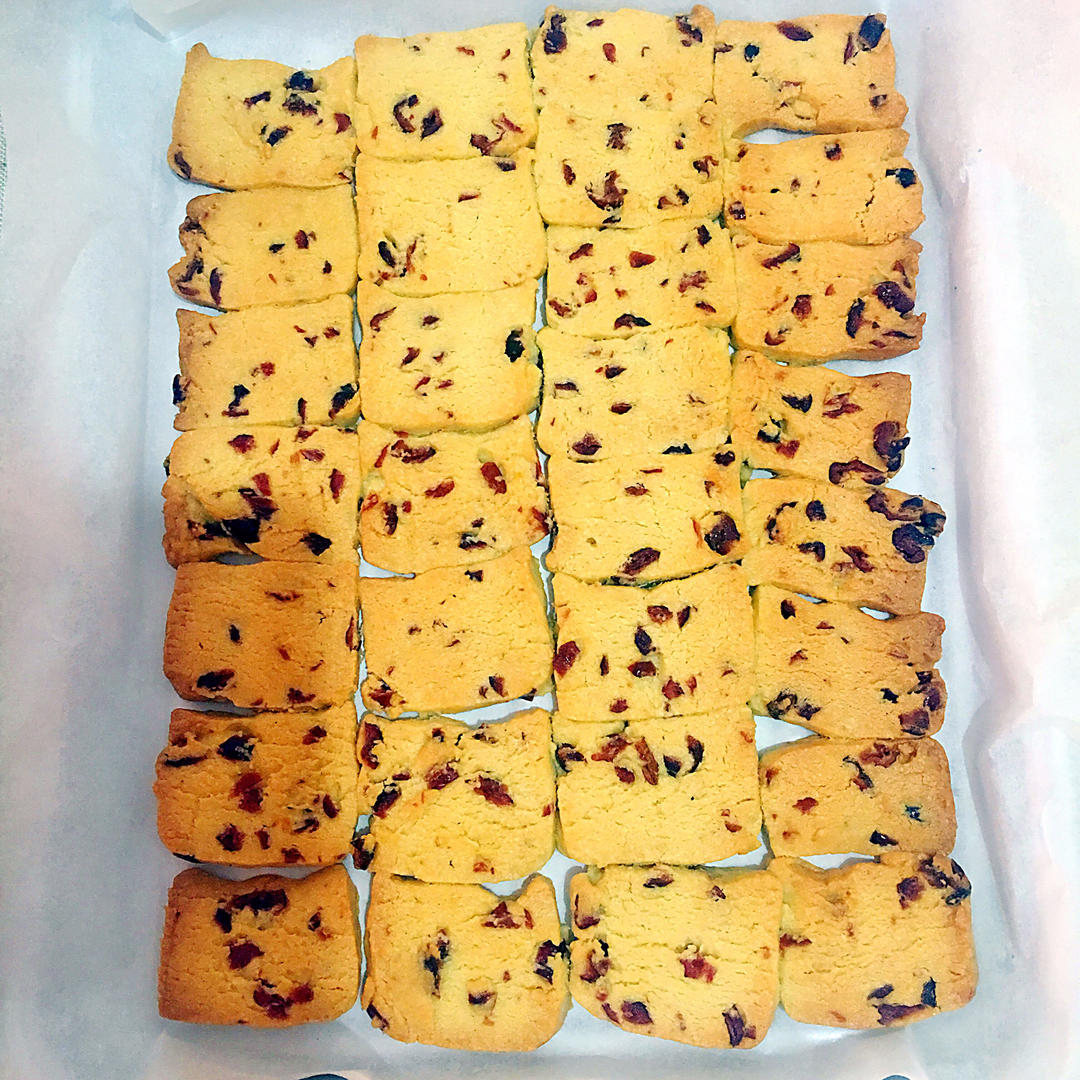 蔓越莓饼干的做法（烤箱做饼干）