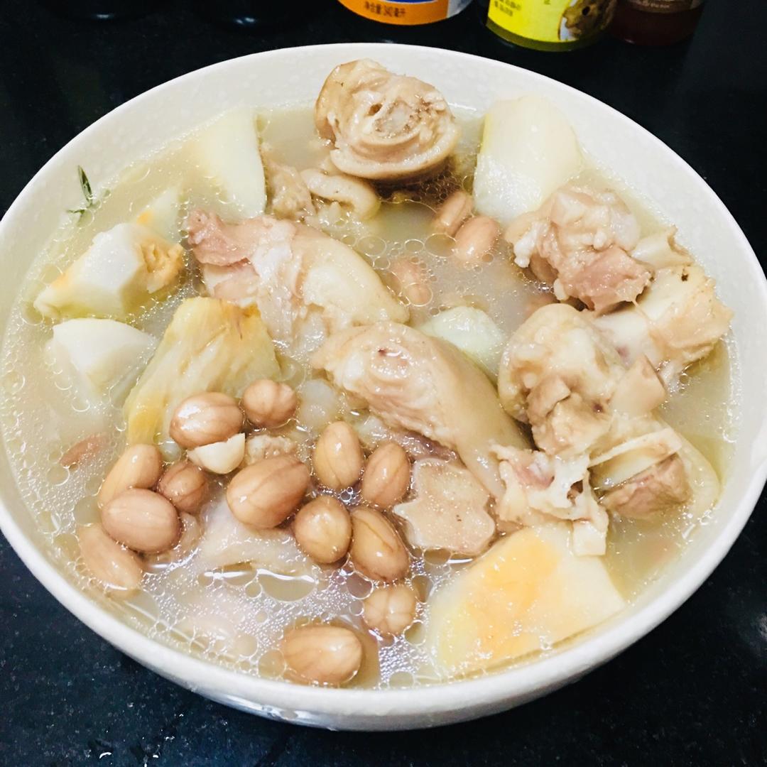 芋头花生猪脚汤【曼食慢语】