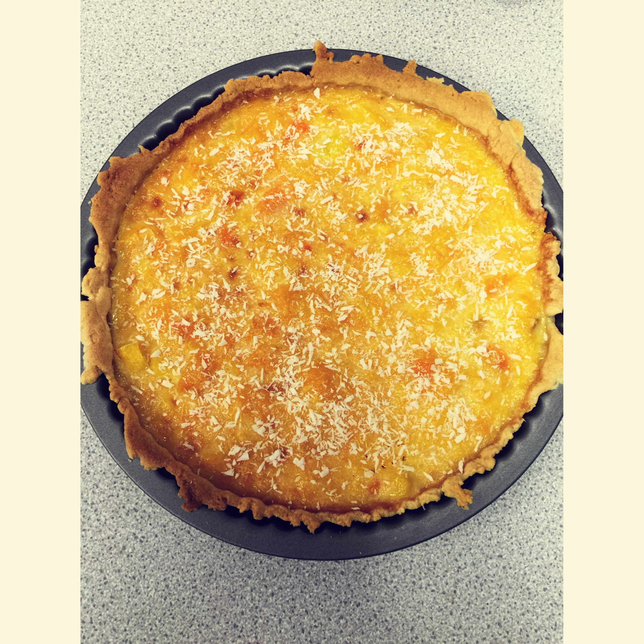 秋季时令小甜品——奶香南瓜派