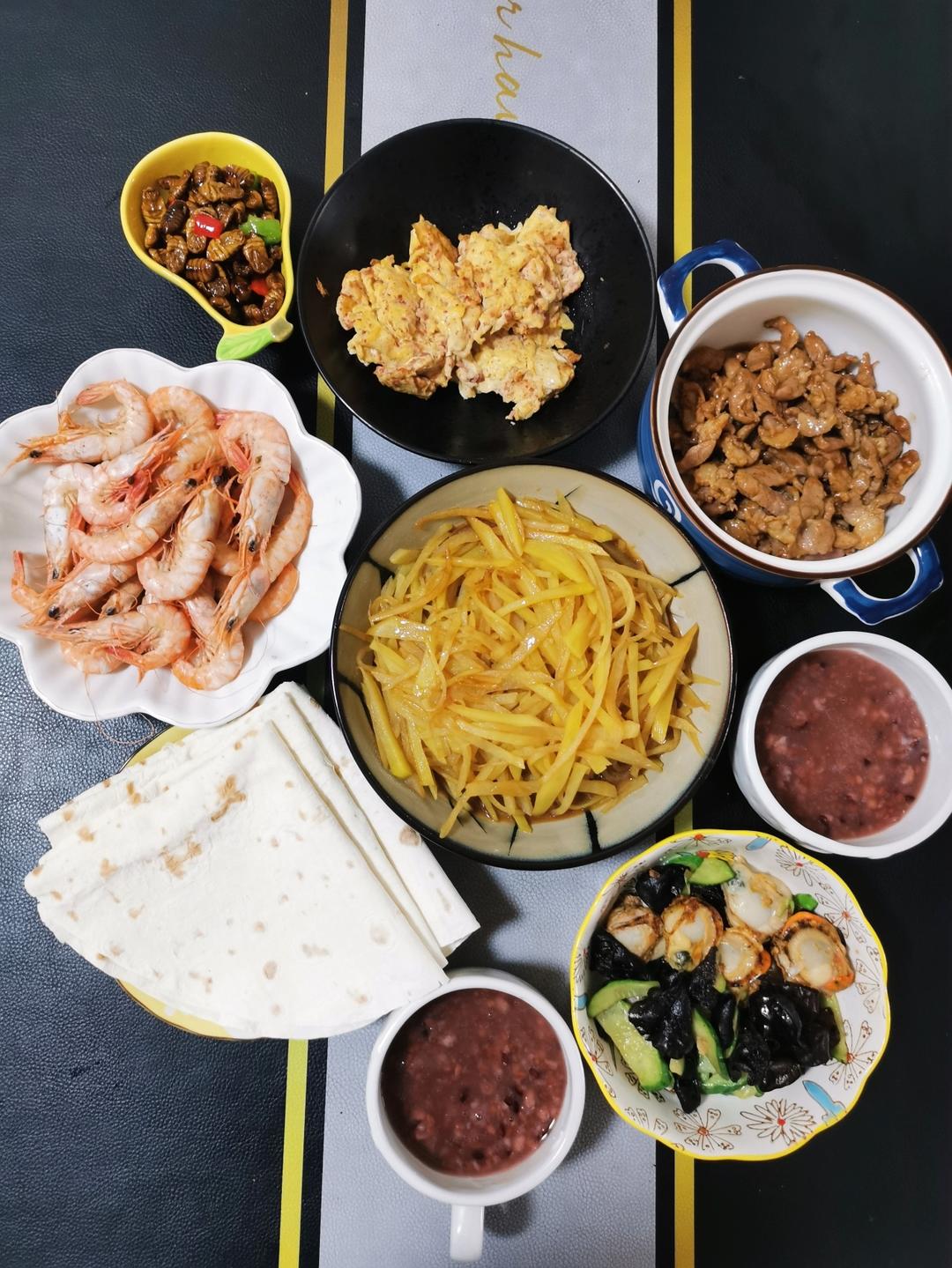 春饼及配菜（饺子皮版）