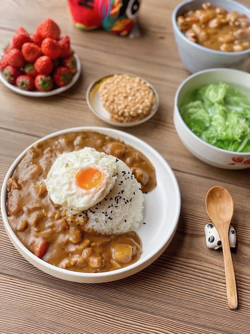 【咖喱鸡肉饭】🍛这样做就对了❗️❗️❗️