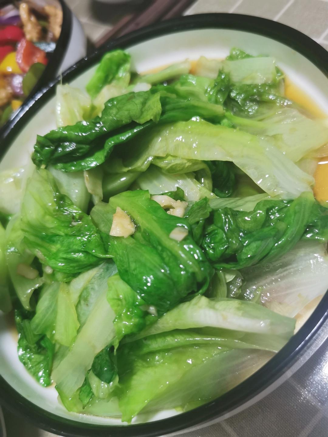 蚝油生菜