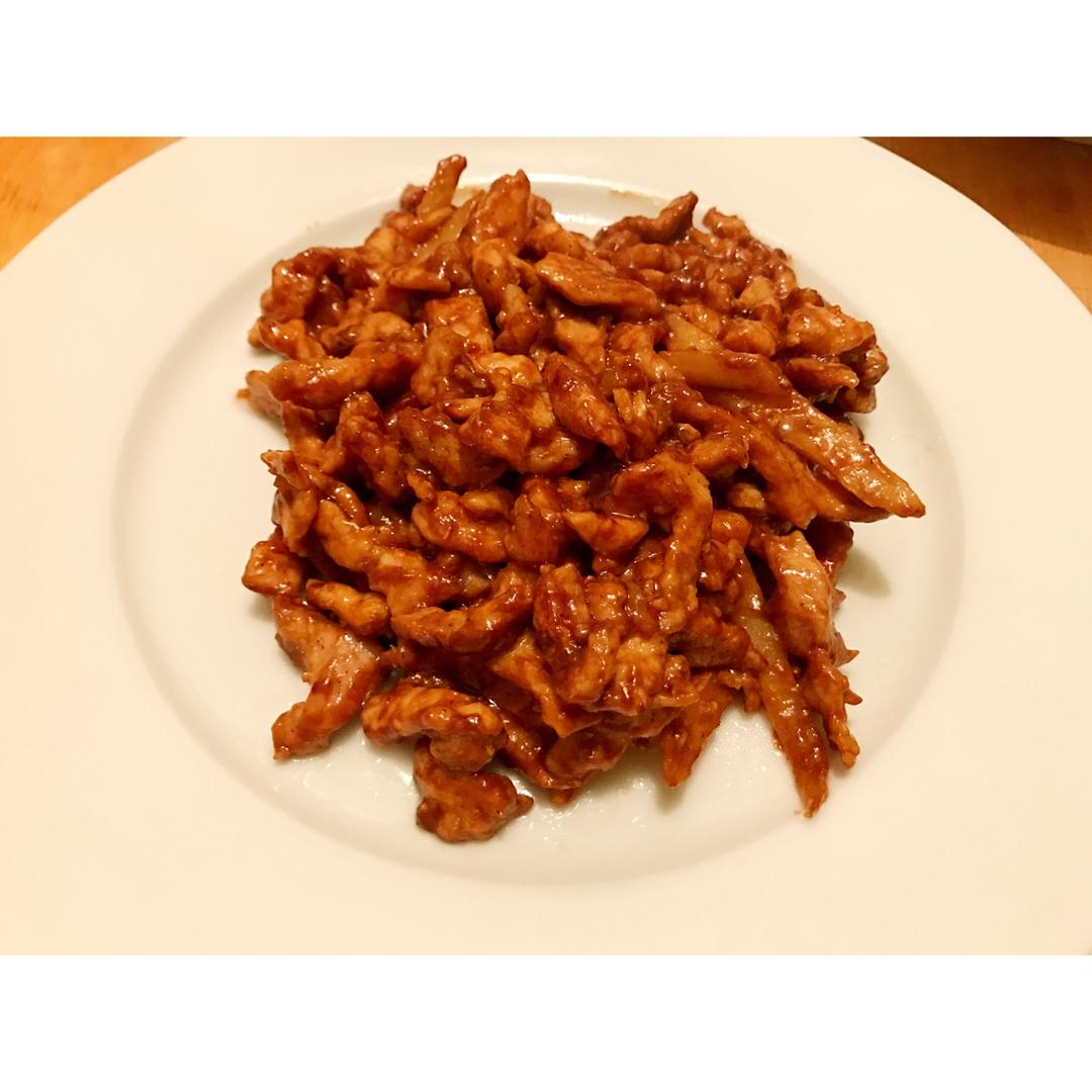 京酱肉丝