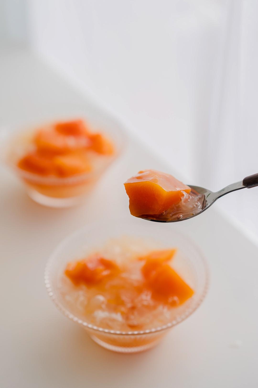 美容汤—木瓜丑耳羹