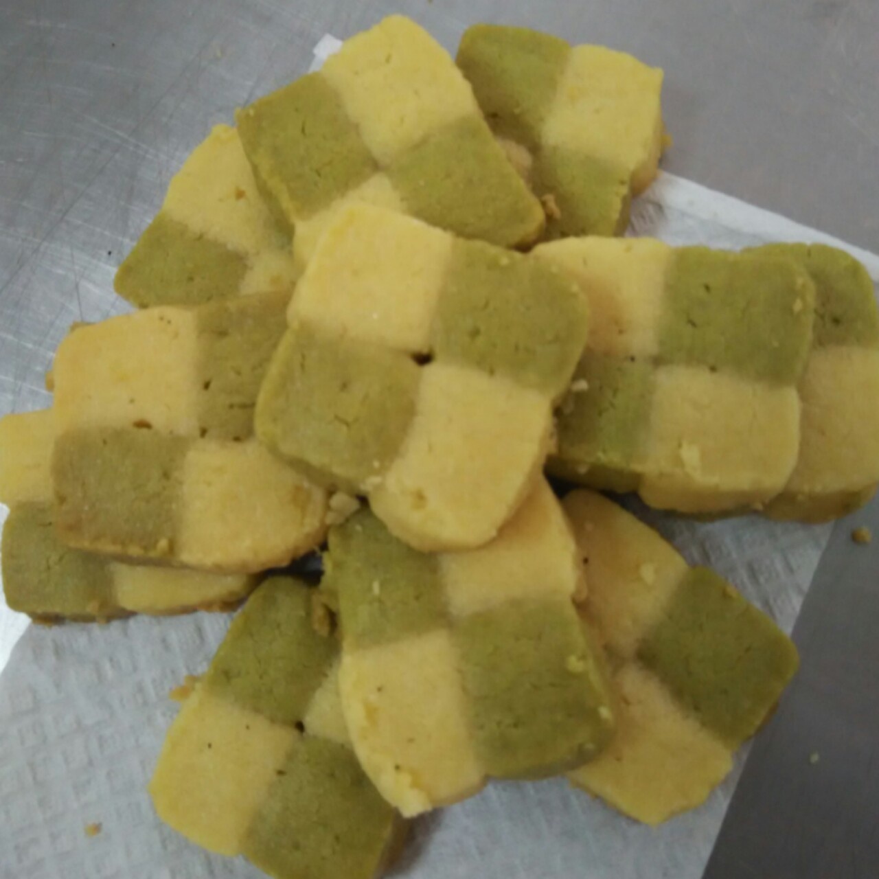 格子饼干