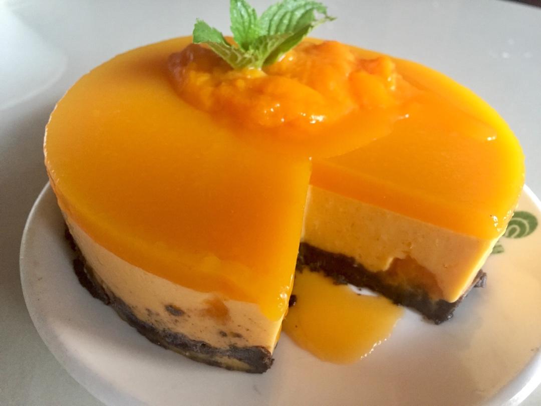 【视频】芒果慕斯（6寸） | 含镜面果胶配方