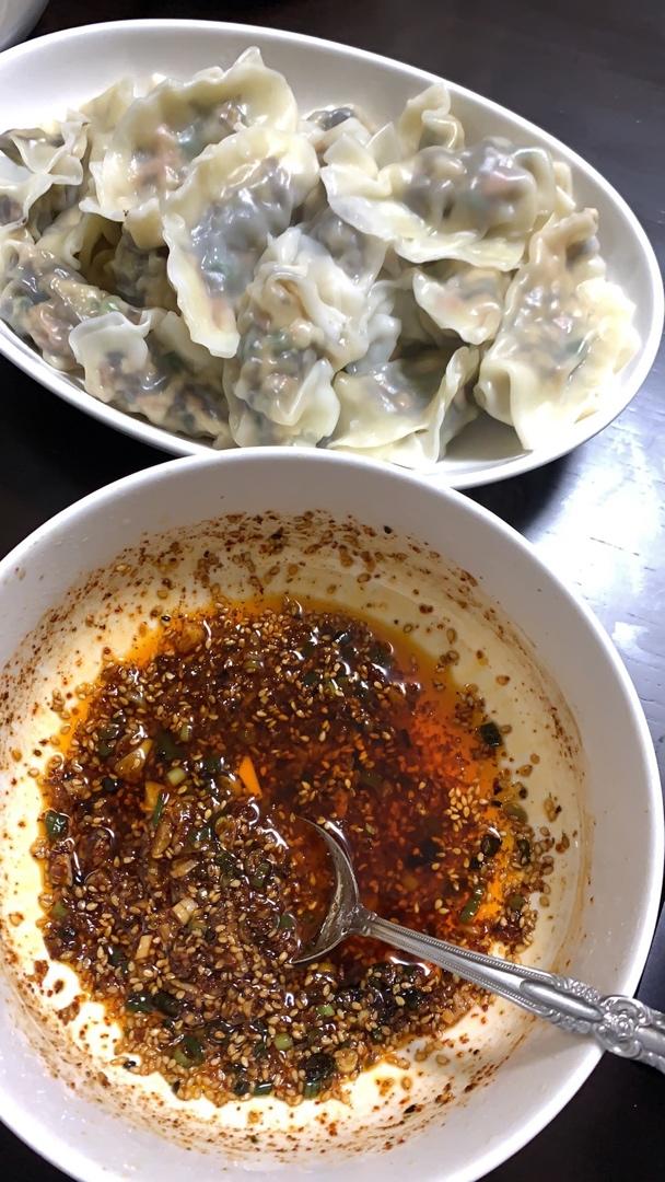 饺子蘸料 香辣酱 酱汁 万能酱（简单快捷）