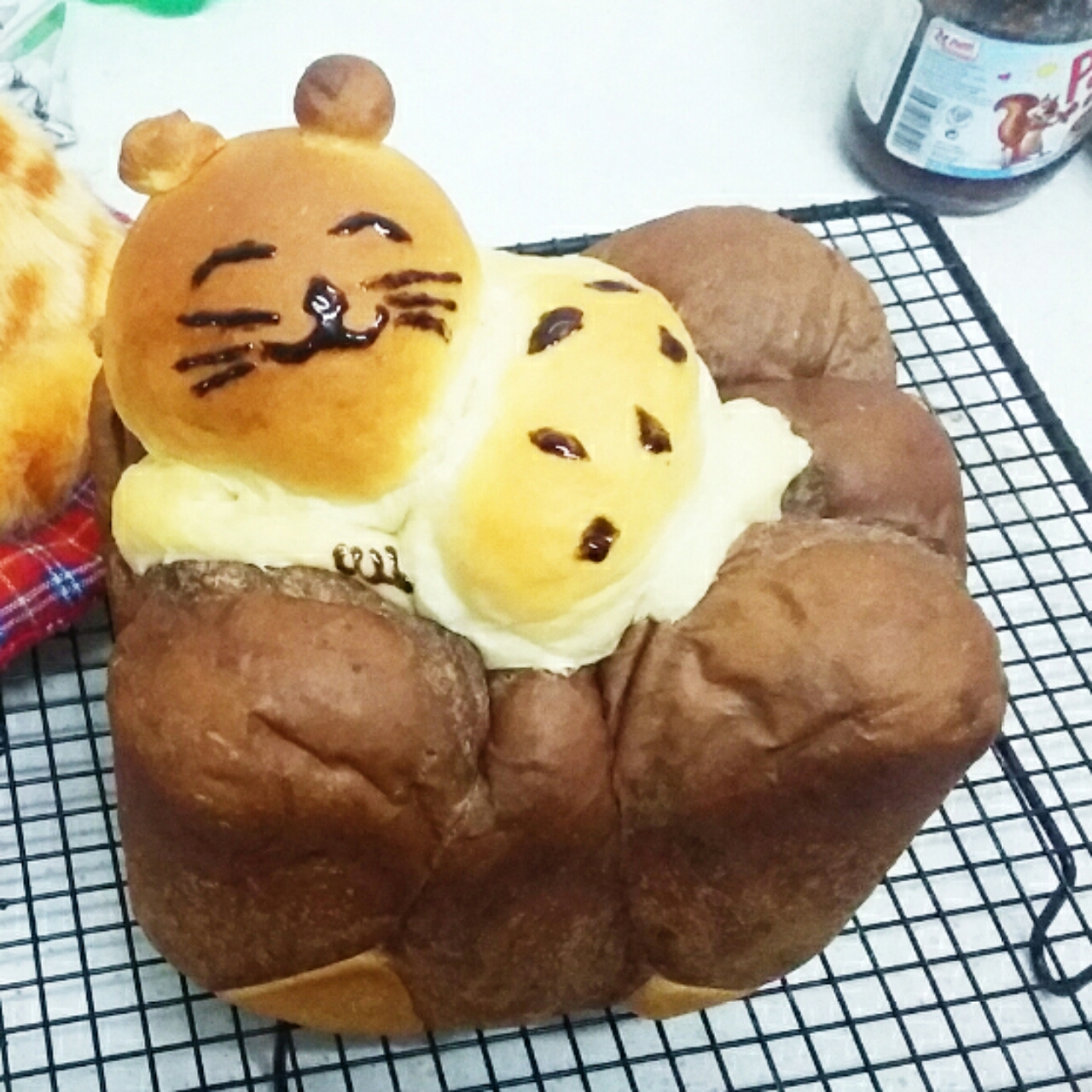 东菱热旋风面包机之懒猫吐司