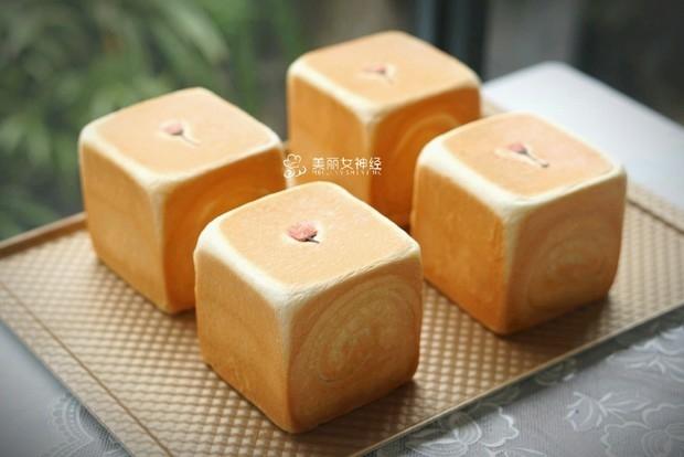 日式樱花盐吐司的做法