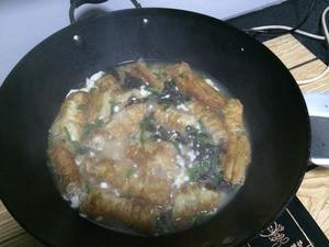 紫菜油条豆腐虾米汤的做法 步骤7
