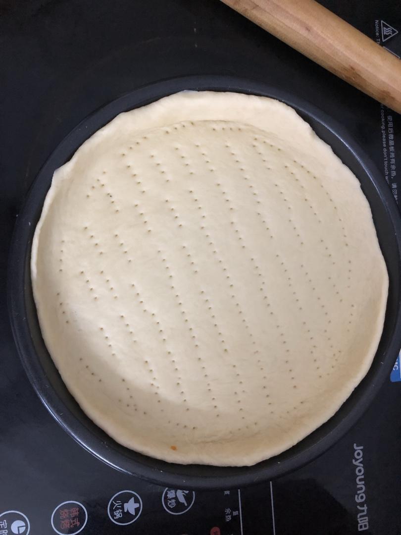 超简单披萨饼坯制作（面包机版一次四个）