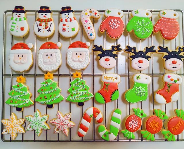 圣诞节糖霜饼干的做法