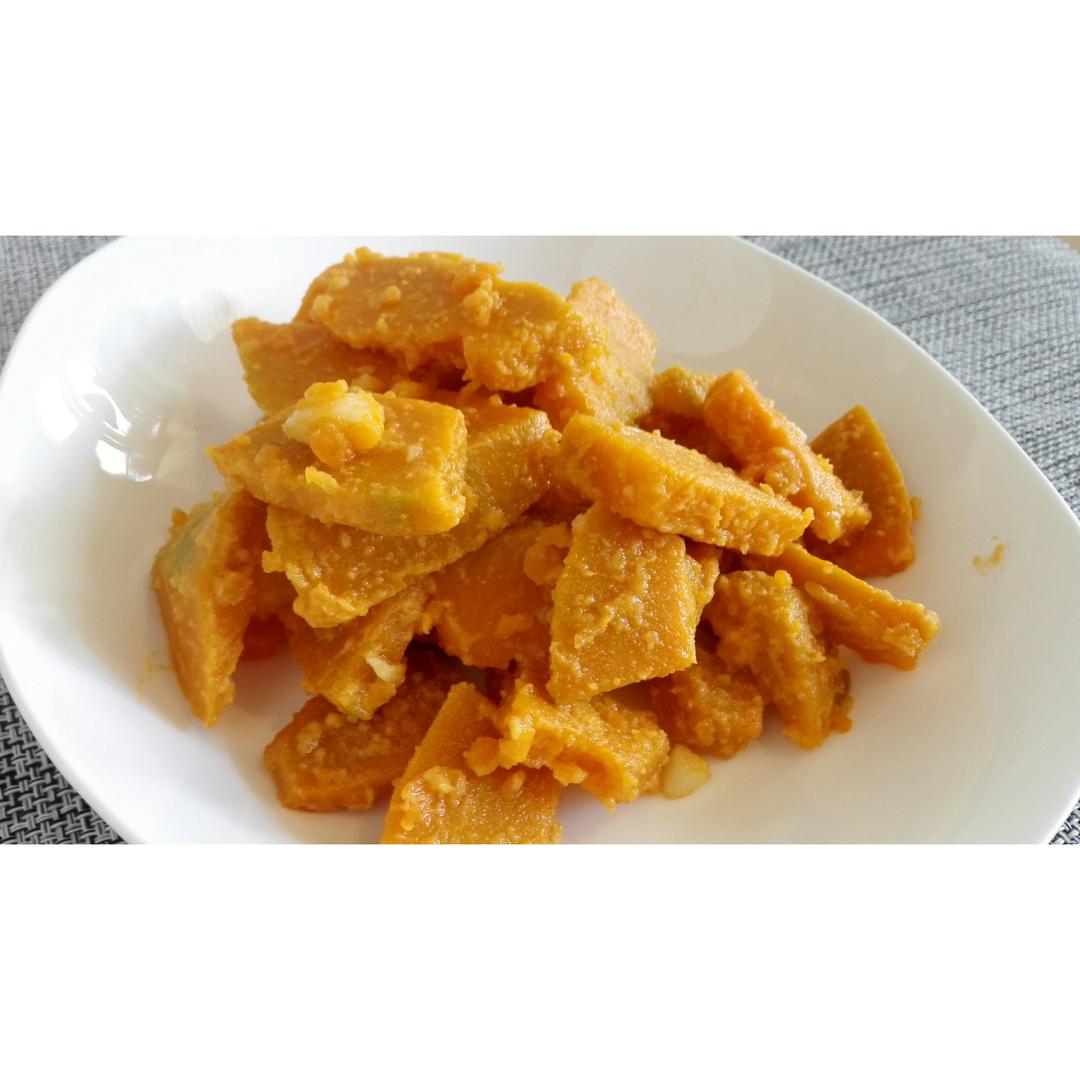 金沙美味【咸蛋黄炒南瓜】