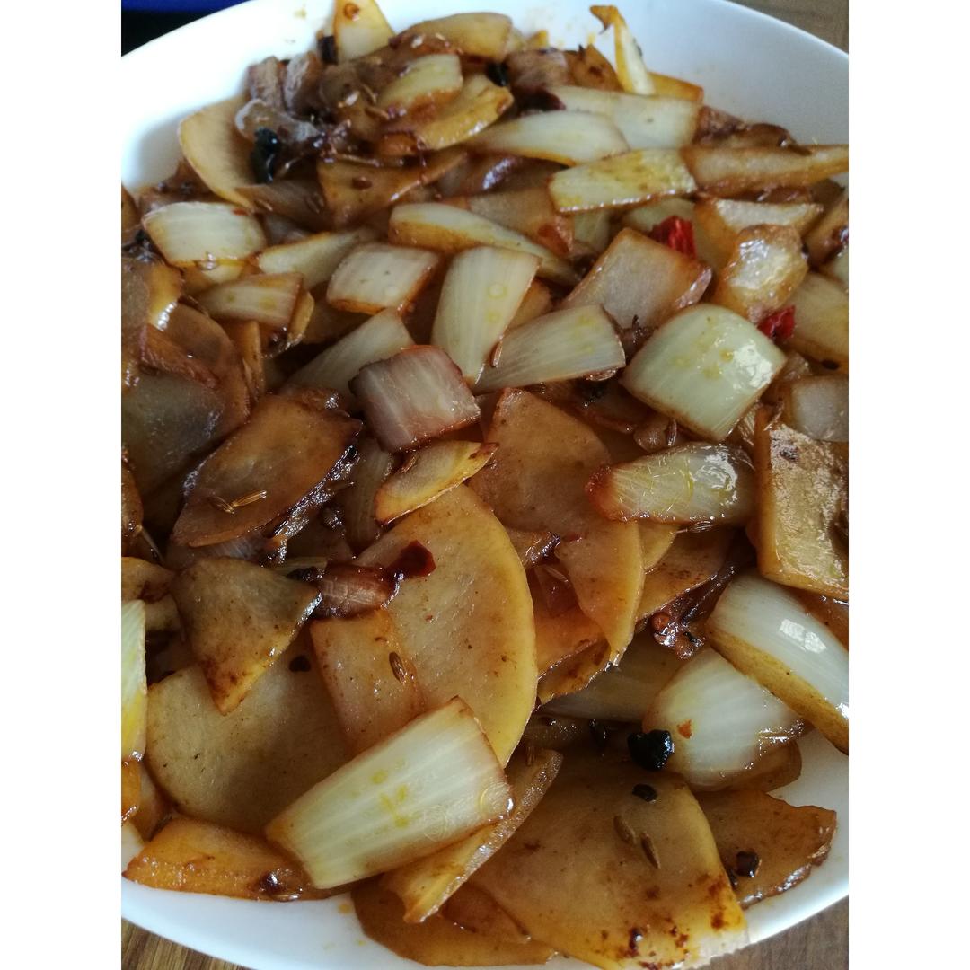 孜然洋葱土豆片
