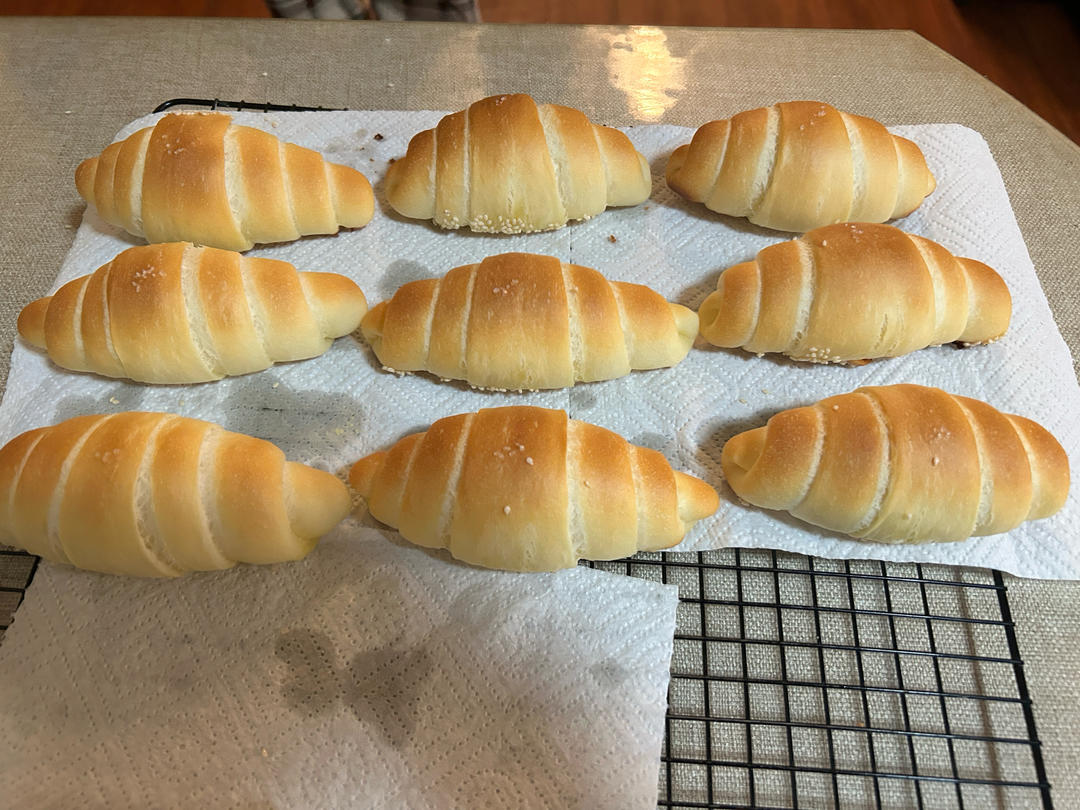 日式海盐面包卷