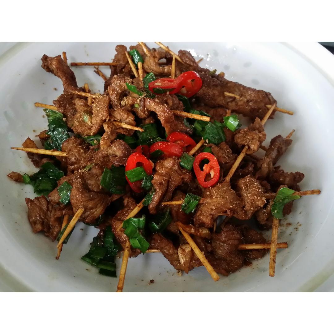 牙签牛肉 道地湖南味