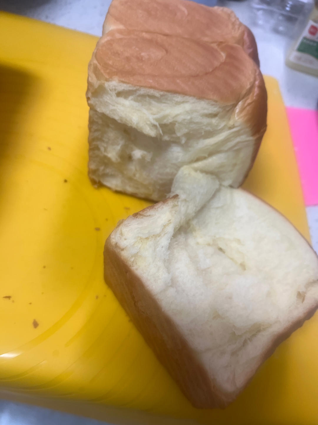 超软拉丝牛奶吐司🍞一次发酵