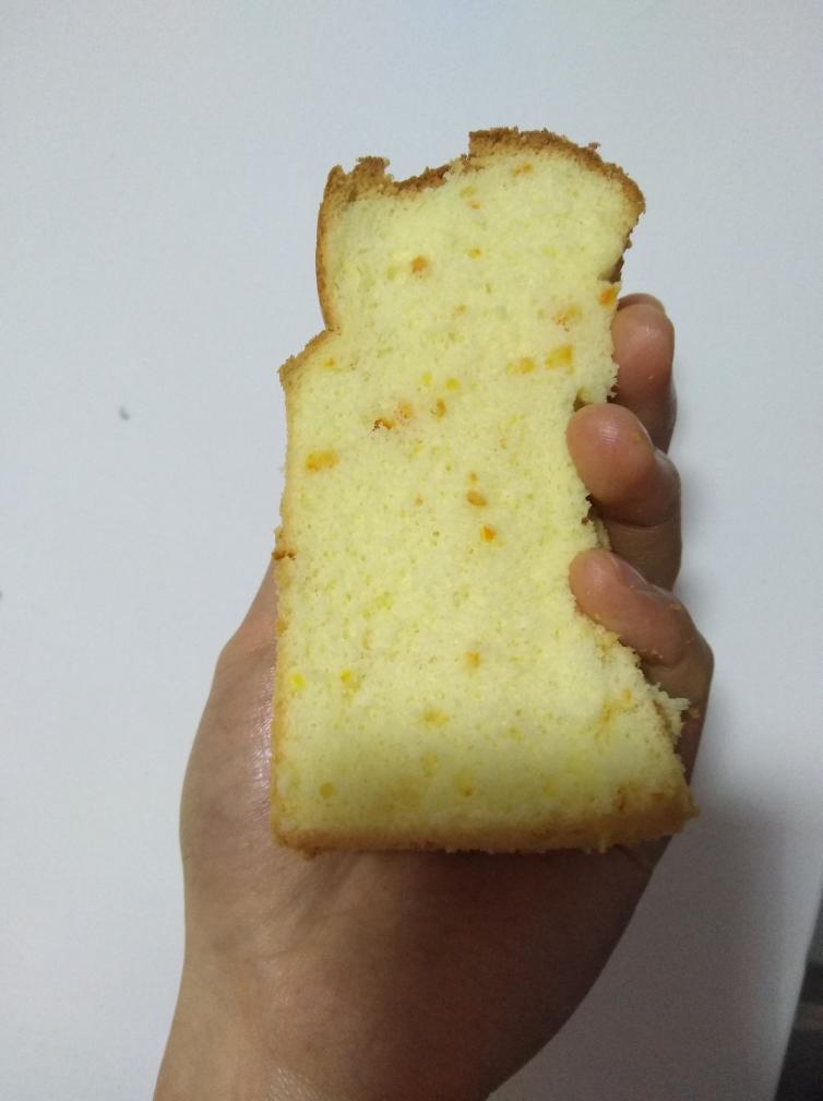 清香橙味戚风的做法