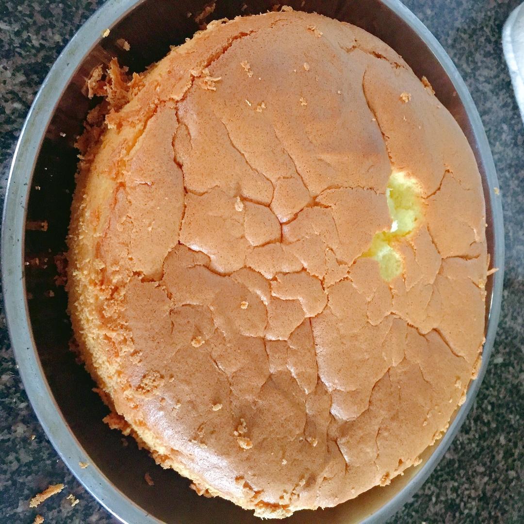 8寸 戚风蛋糕 生日蛋糕胚