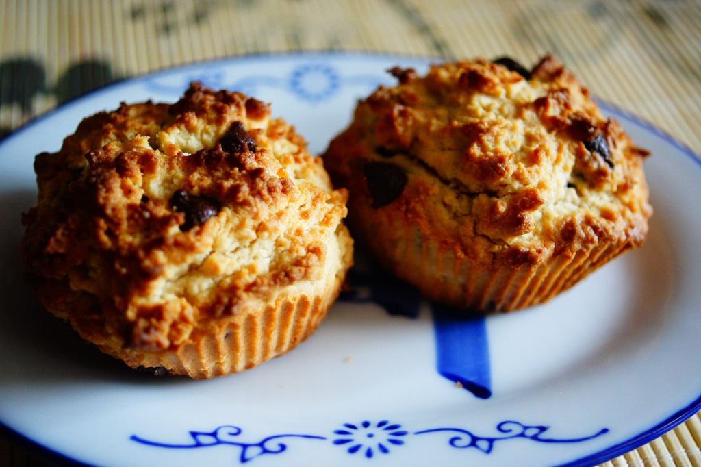 花生酱巧克力豆马芬