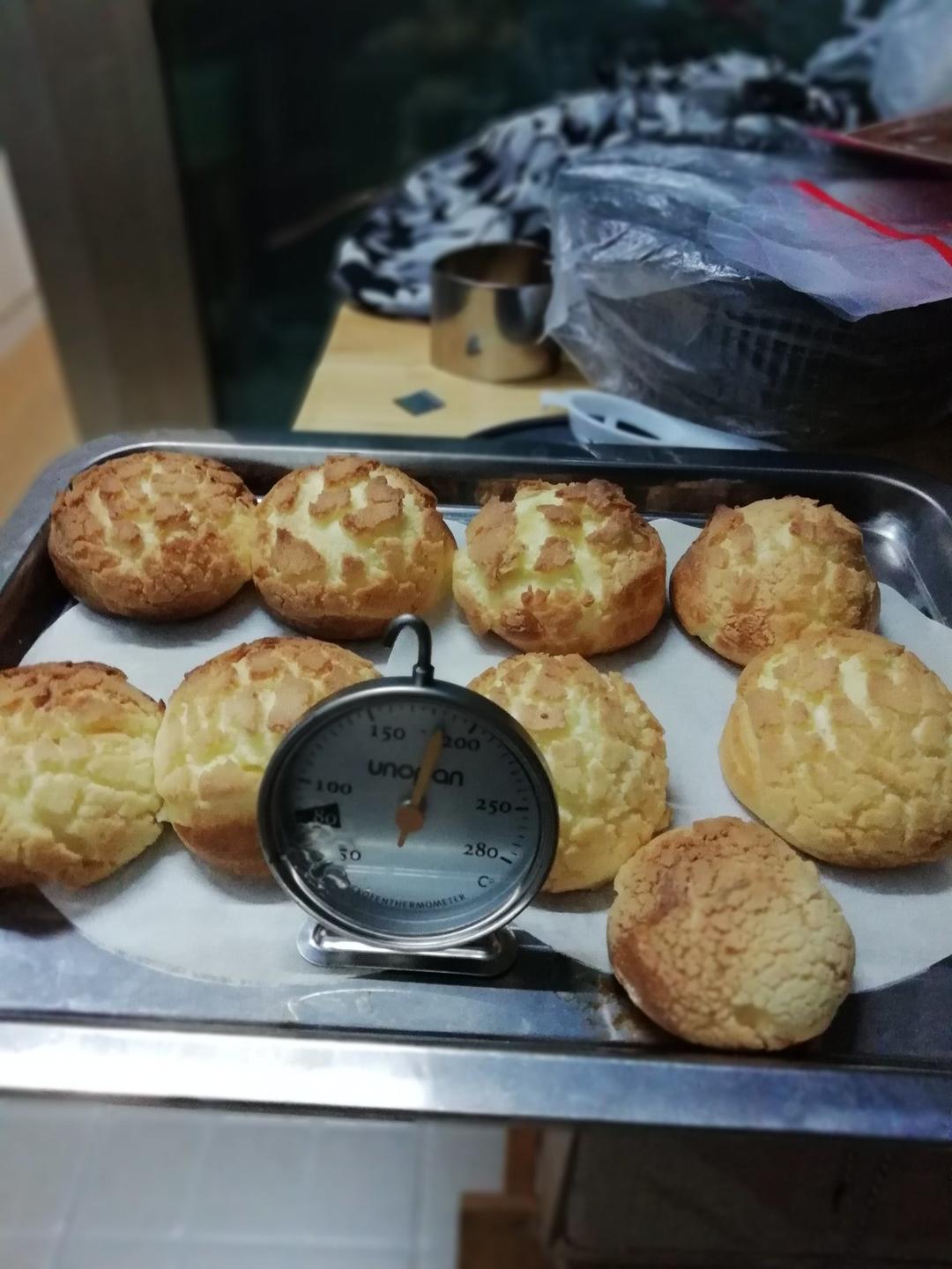 十分美味的酥皮泡芙