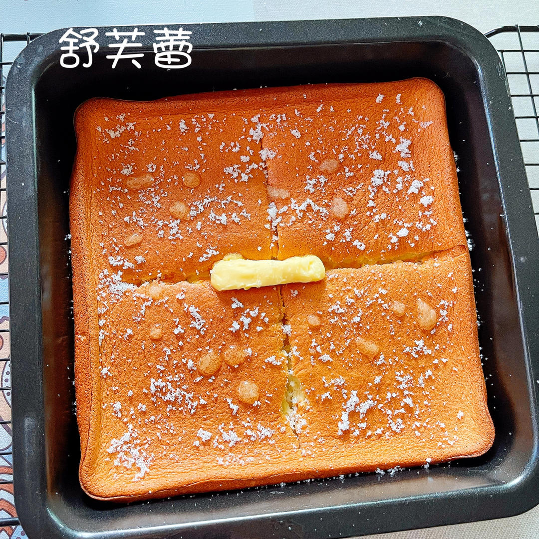 2个鸡蛋✨做松软的黄油舒芙蕾🥞想翻车都难