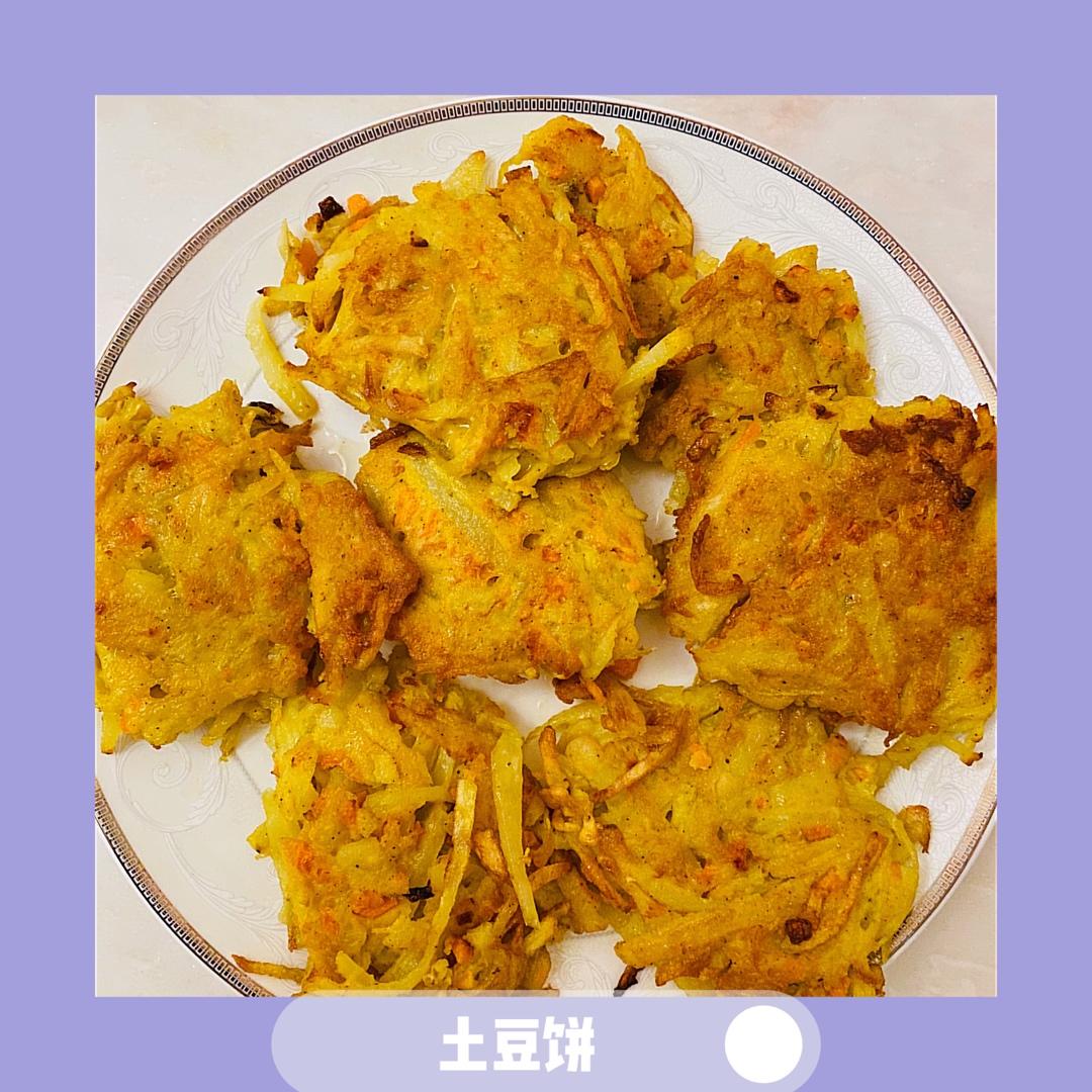 土豆丝鸡蛋饼